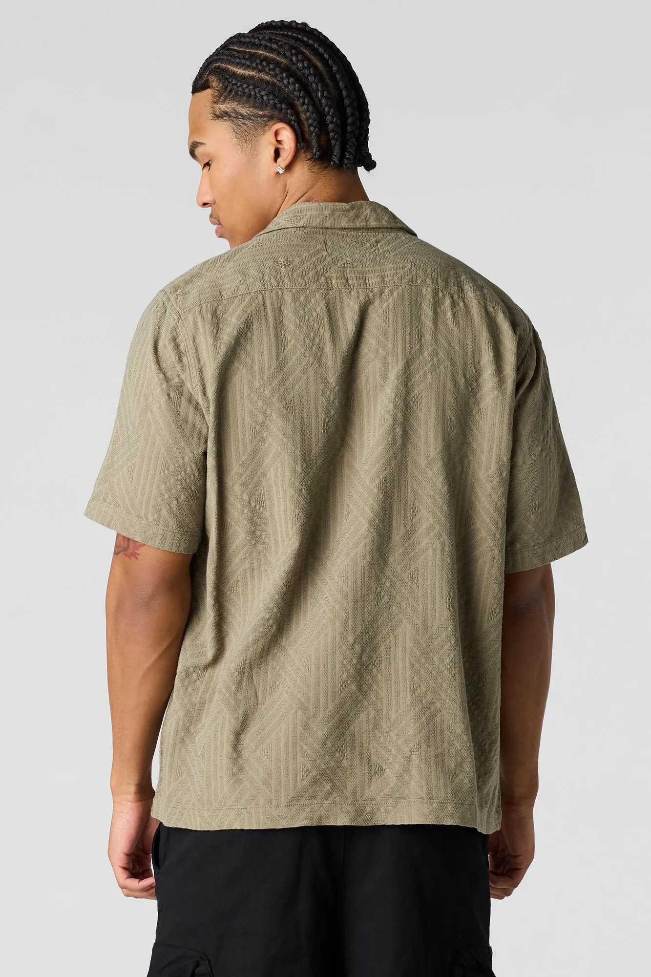 Textured Button-Up Top sold by Urban Planet product image thumbnail 2