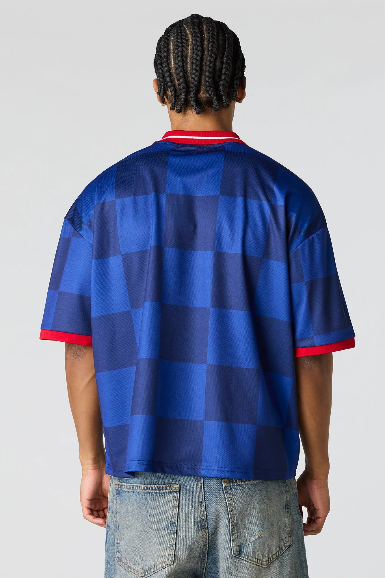 France Graphic Mesh Jersey sold by Urban Planet product image thumbnail 2
