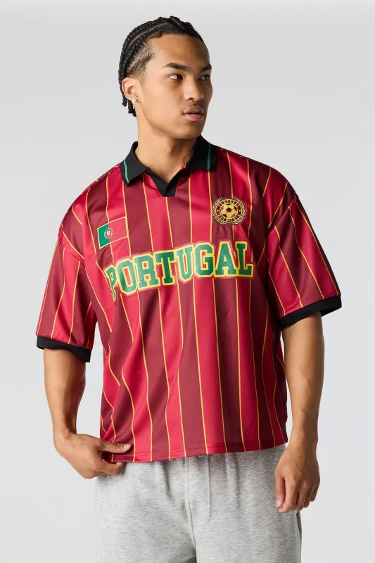 Portugal Graphic Mesh Jersey made by Urban Planet