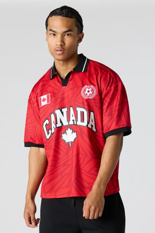 Canada Graphic Mesh Jersey made by Urban Planet