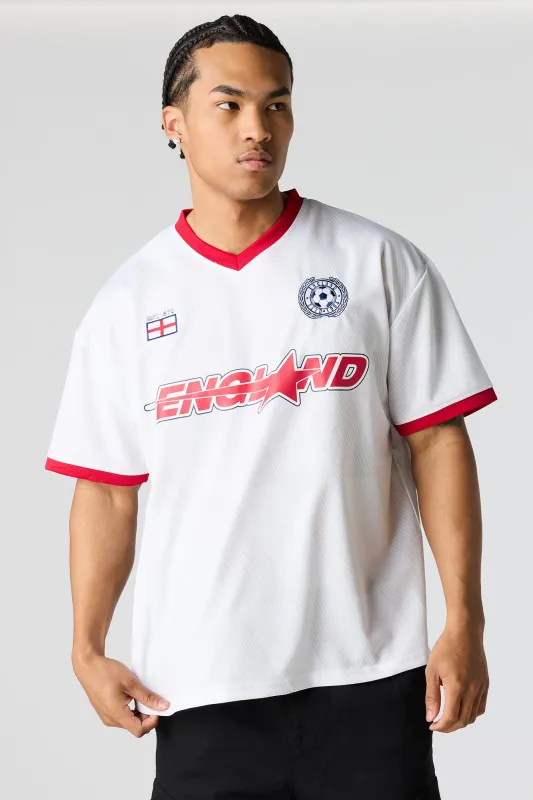 England Graphic Mesh Jersey made by Urban Planet