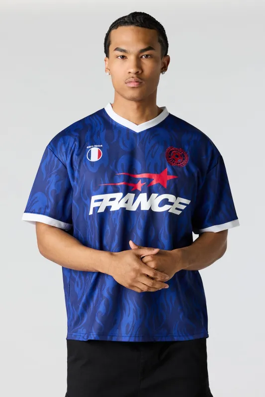France Graphic Mesh Jersey made by Urban Planet