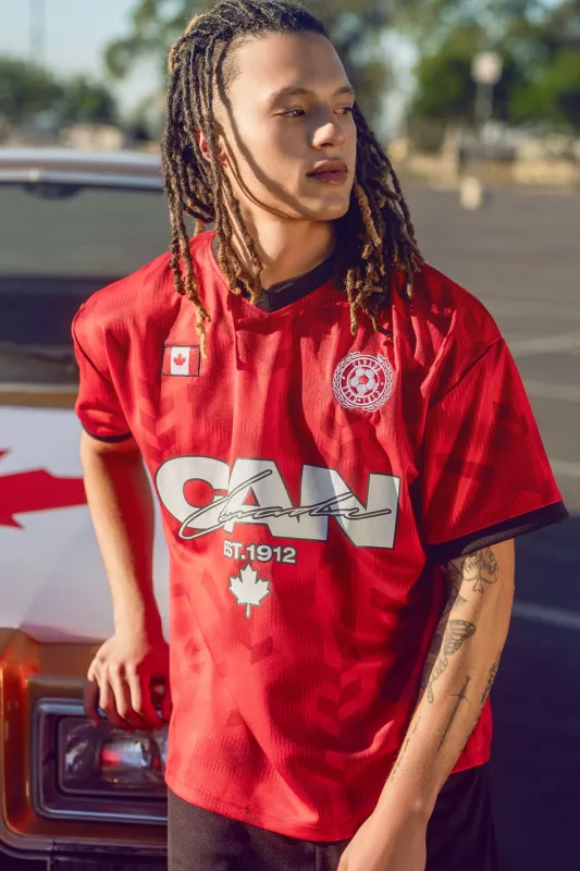 Canada Graphic Mesh Jersey made by Urban Planet