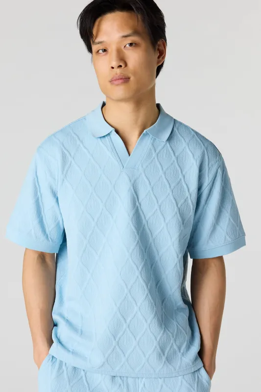 Textured Polo made by Urban Planet