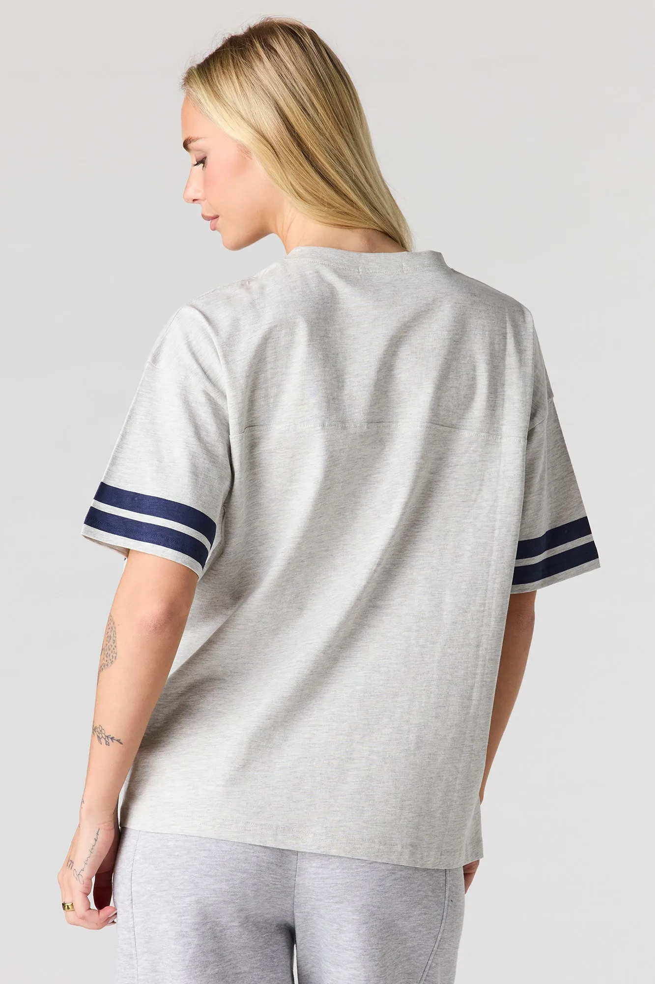 Graphic V-Neck T-Shirt sold by Urban Planet product image thumbnail 5