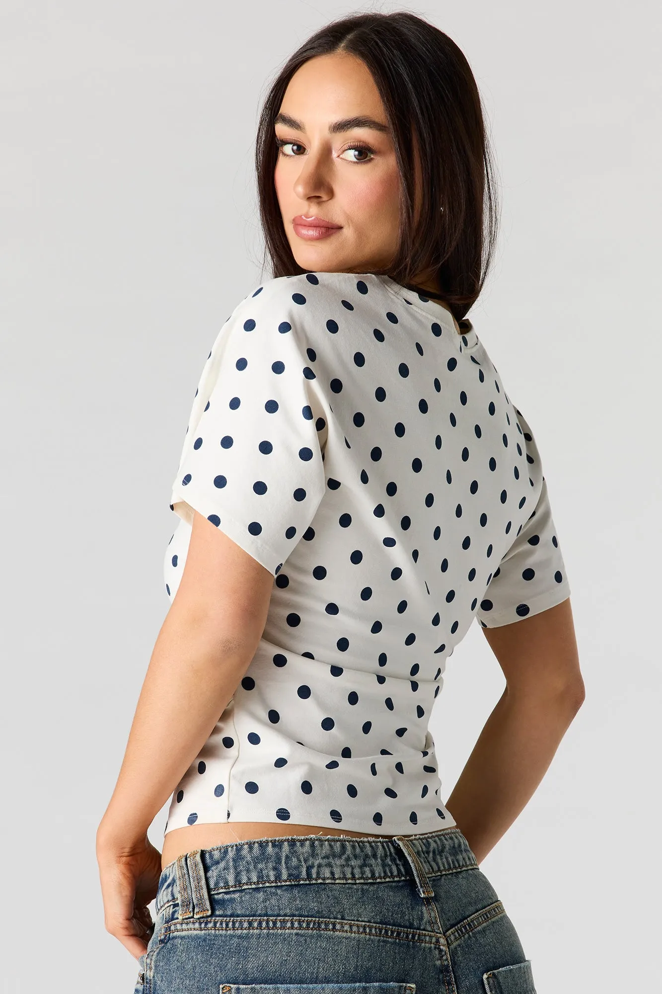 Cinched Side T-Shirt sold by Urban Planet product image thumbnail 2