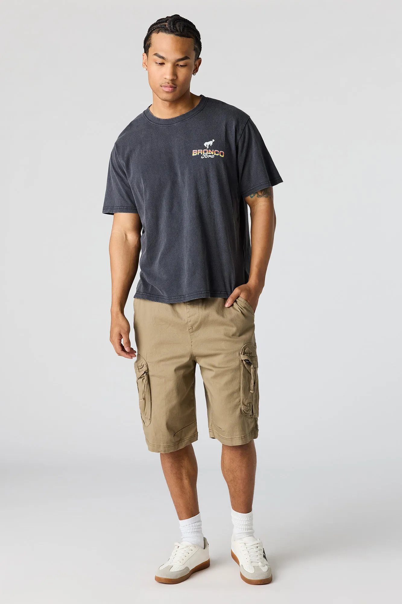 Ford Bronco Graphic Washed T-Shirt sold by Urban Planet product image thumbnail 3