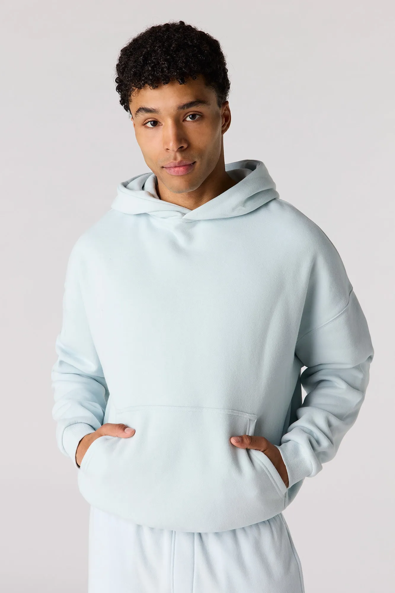 Premium Heavyweight Fleece Boxy Hoodie sold by Urban Planet product image thumbnail 4