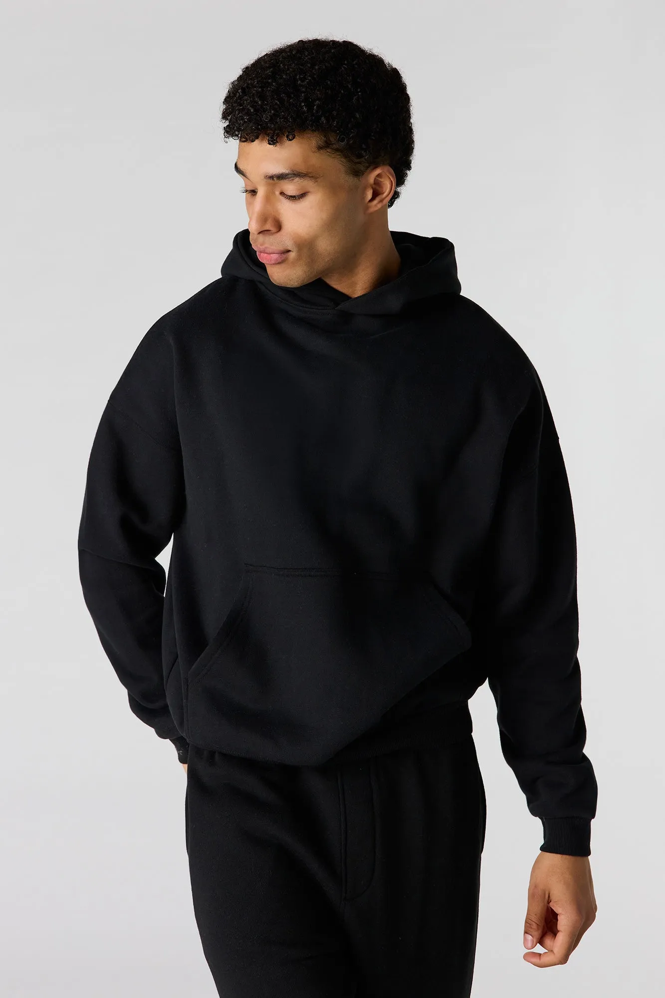 Premium Heavyweight Fleece Boxy Hoodie sold by Urban Planet