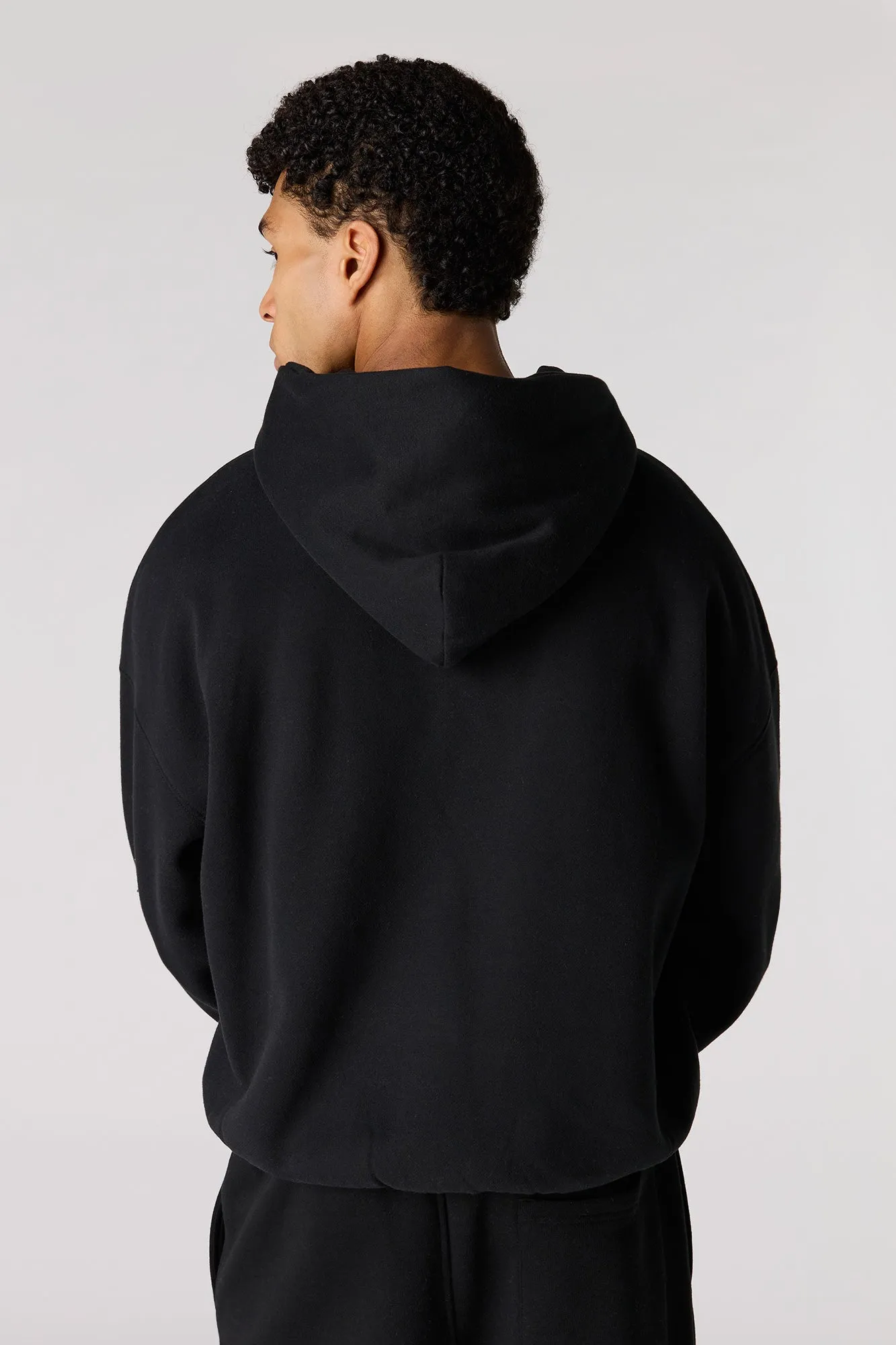 Premium Heavyweight Fleece Boxy Hoodie sold by Urban Planet product image thumbnail 5