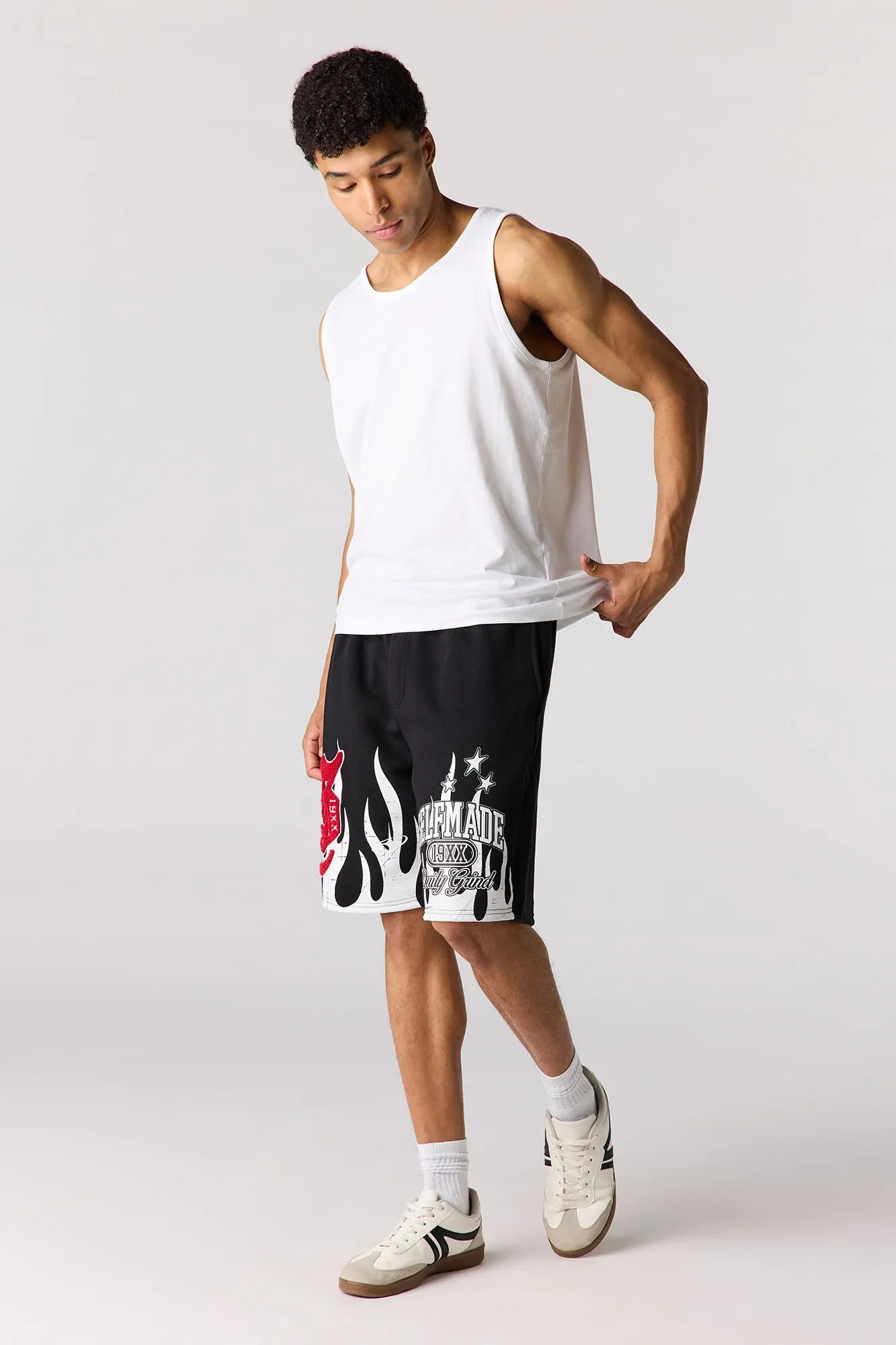 Graphic Fleece Short 8.5" sold by Urban Planet product image thumbnail 5