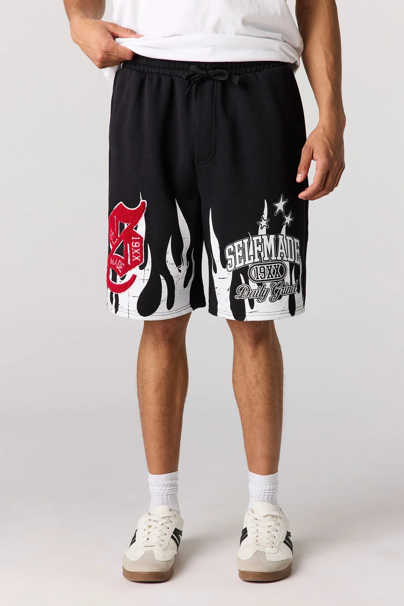 Graphic Fleece Short 8.5" sold by Urban Planet product image thumbnail 4
