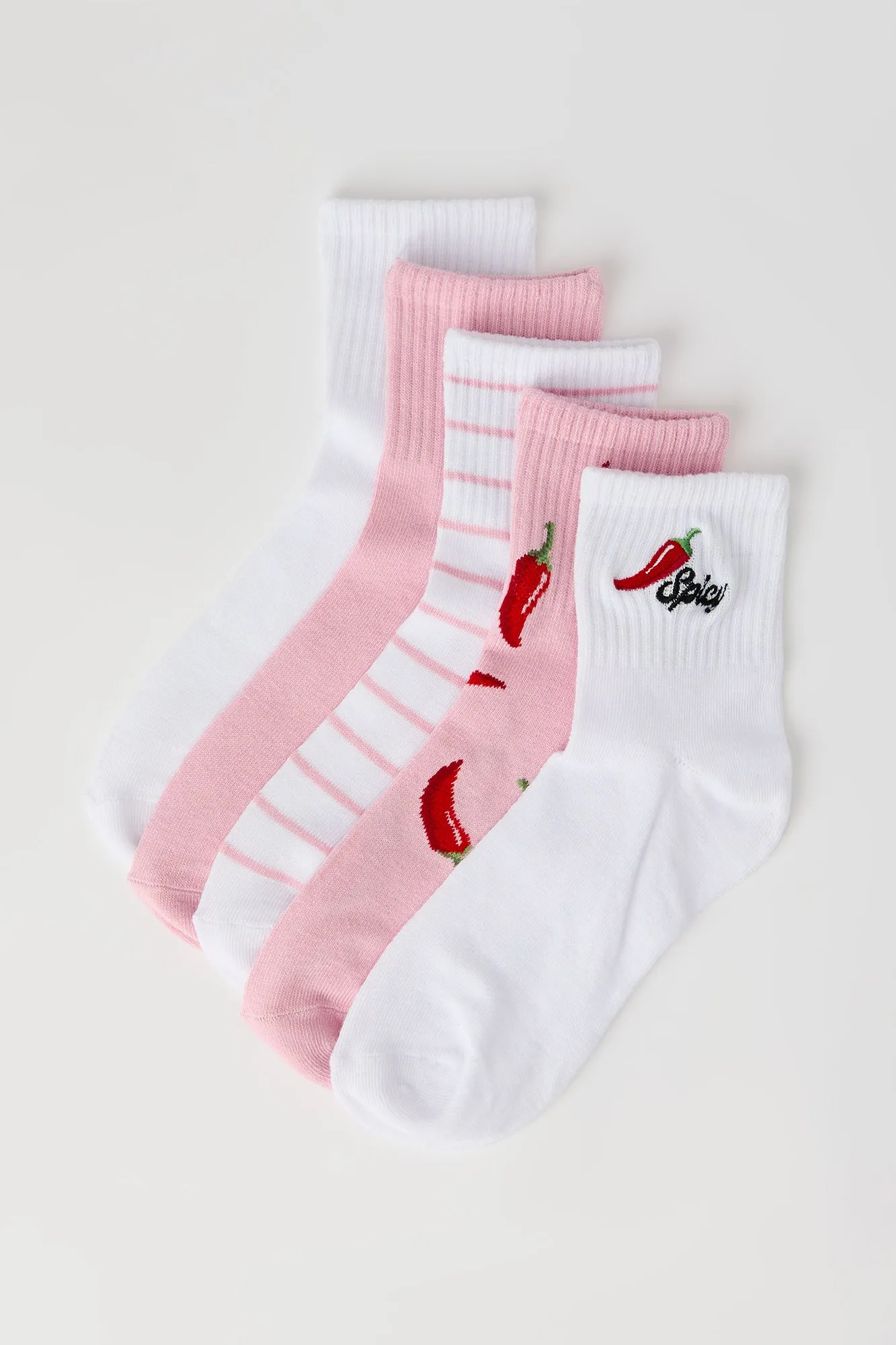 Quarter Socks (5 Pack) sold by Urban Planet product image thumbnail 4