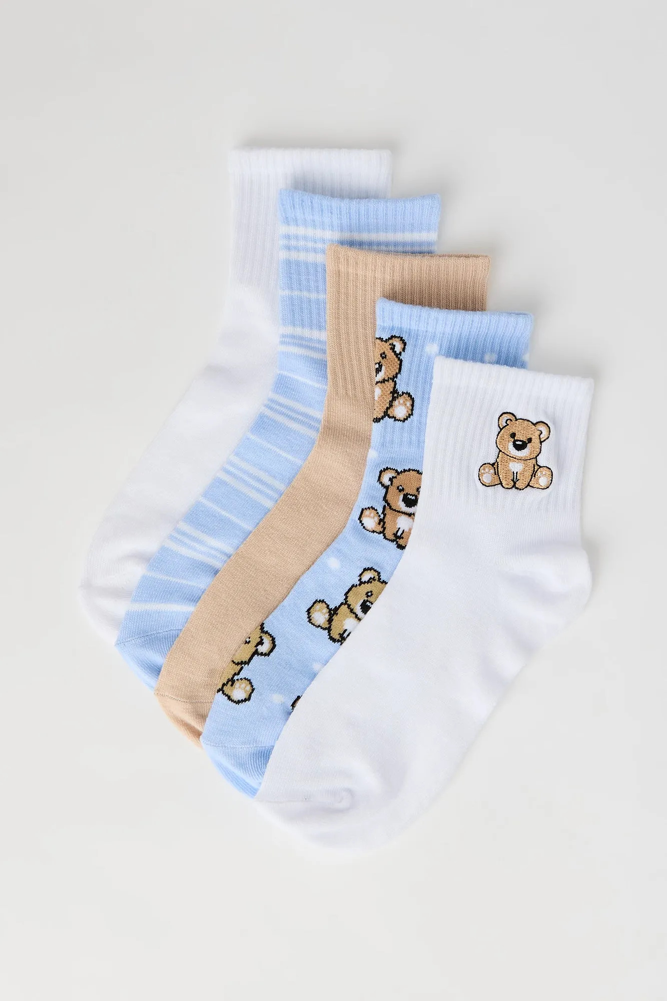 Quarter Socks (5 Pack) sold by Urban Planet product image thumbnail 2