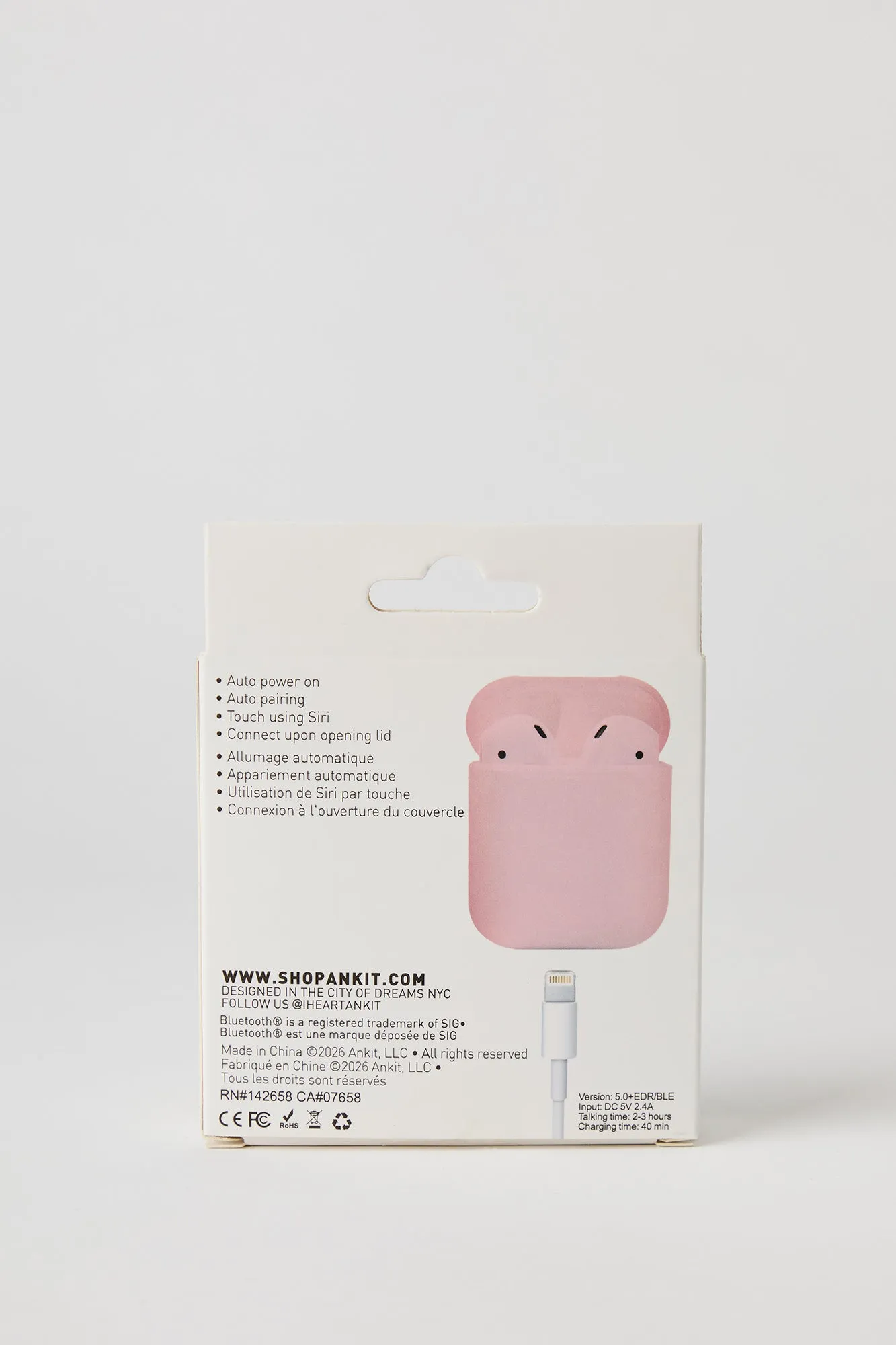 Wireless Bluetooth Earbuds & Charging Case sold by Urban Planet product image thumbnail 5