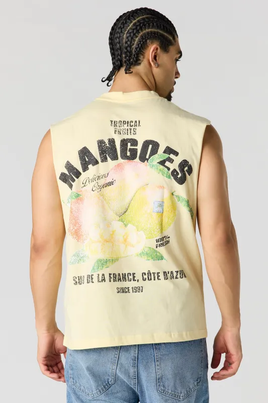 Mango Graphic Muscle Tank made by Urban Planet