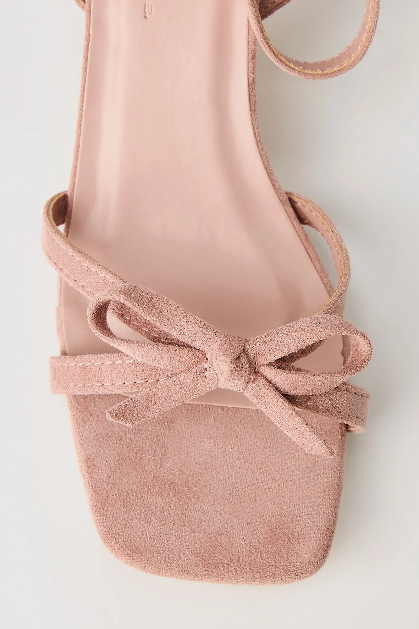 Faux Suede Strappy Bow Heel sold by Urban Planet product image thumbnail 3