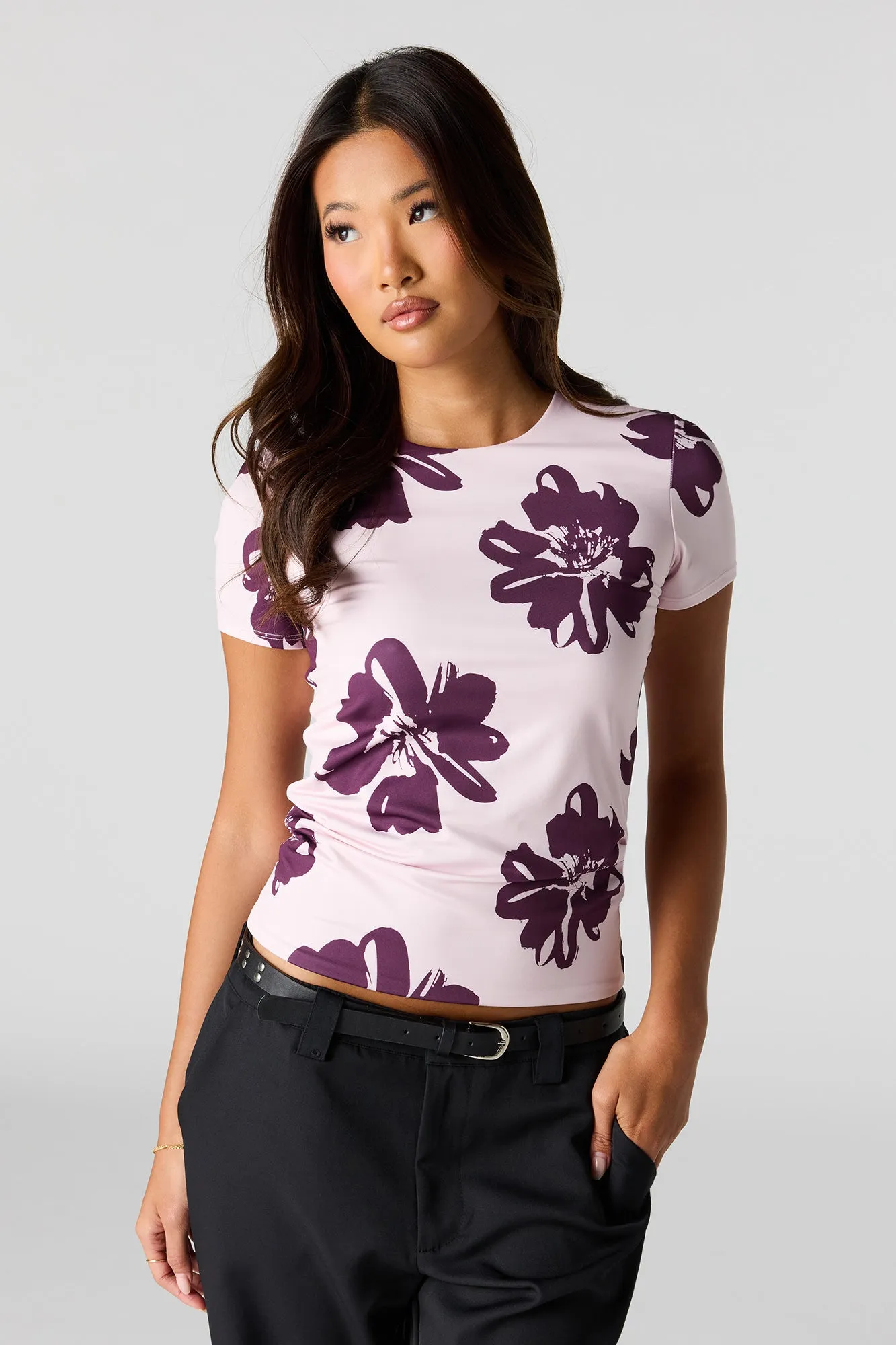 Contour Crewneck T-Shirt sold by Urban Planet product image thumbnail 4