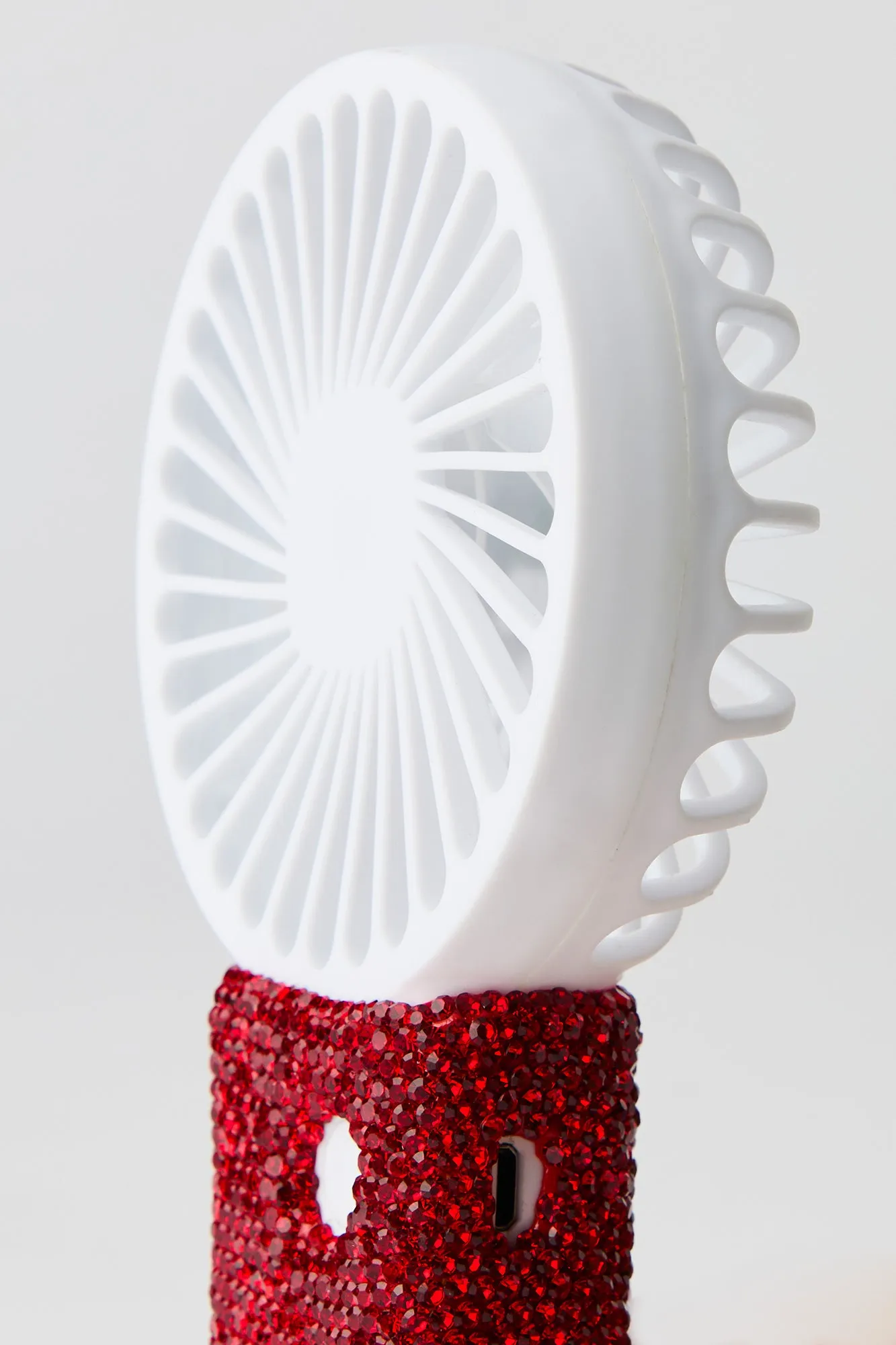 Portugal Rhinestone Handheld Mini Fan sold by Urban Planet product image thumbnail 2