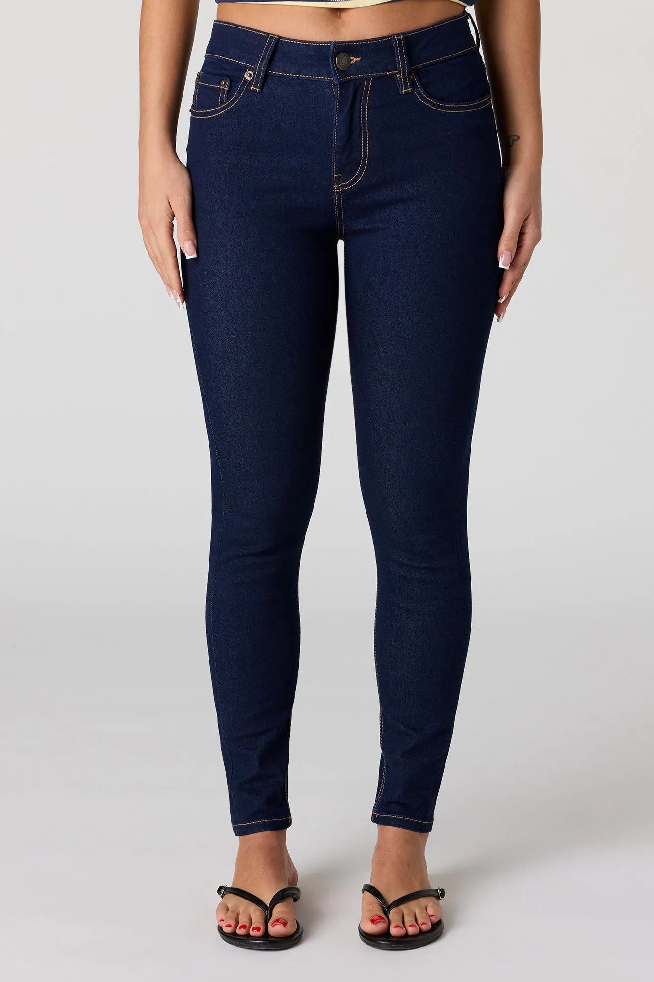 Stretch High Rise Skinny Jean sold by Urban Planet product image thumbnail 2