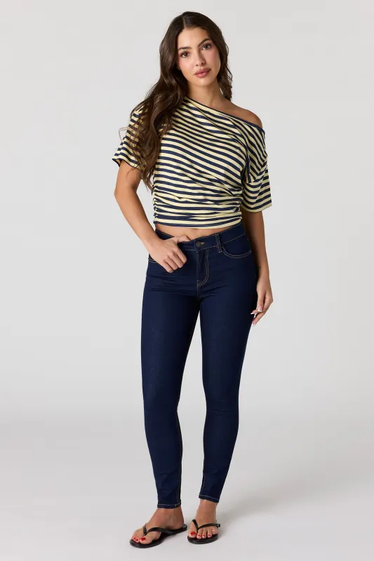 Stretch High Rise Skinny Jean made by Stitches