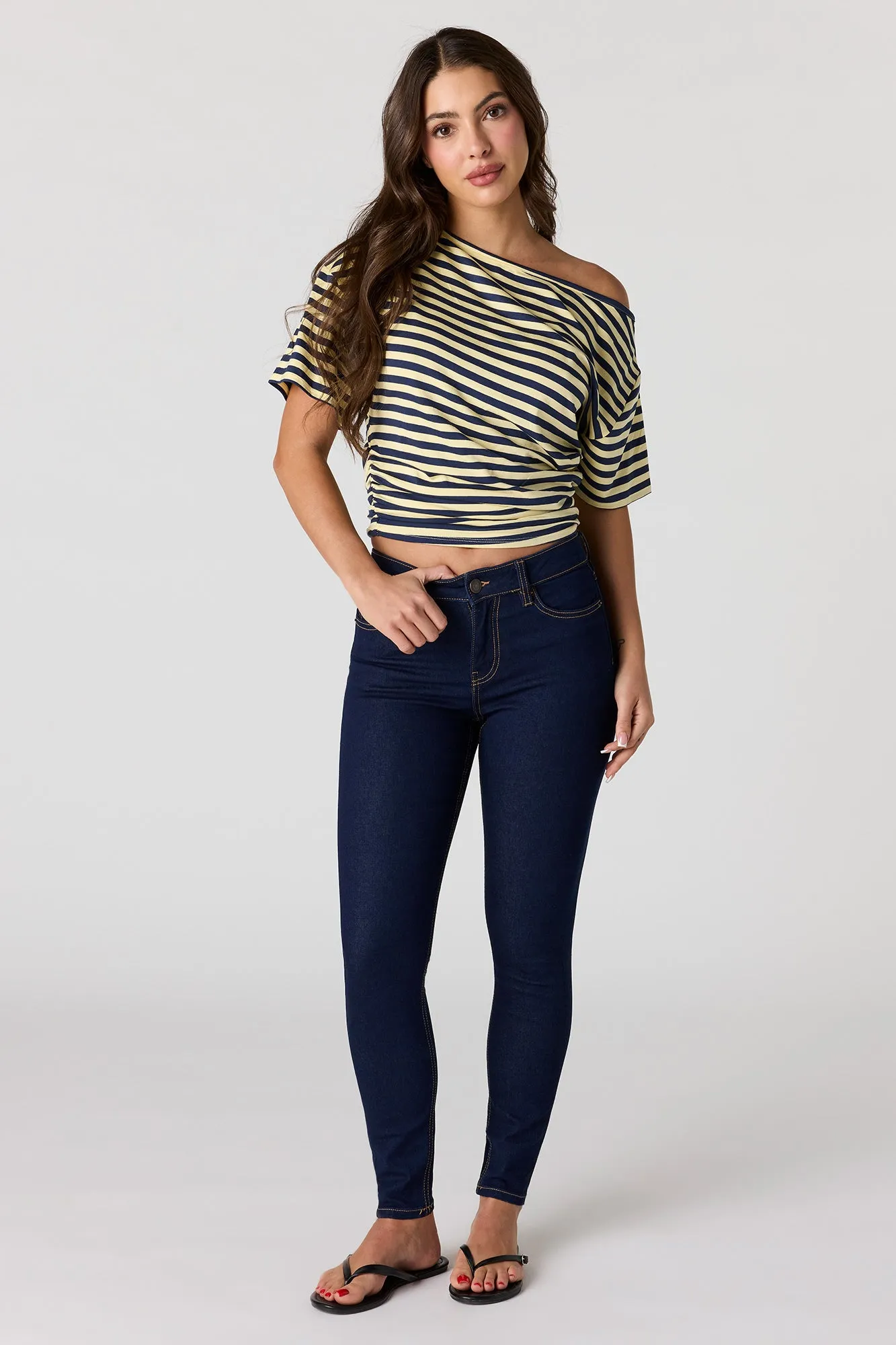 Stretch High Rise Skinny Jean sold by Urban Planet