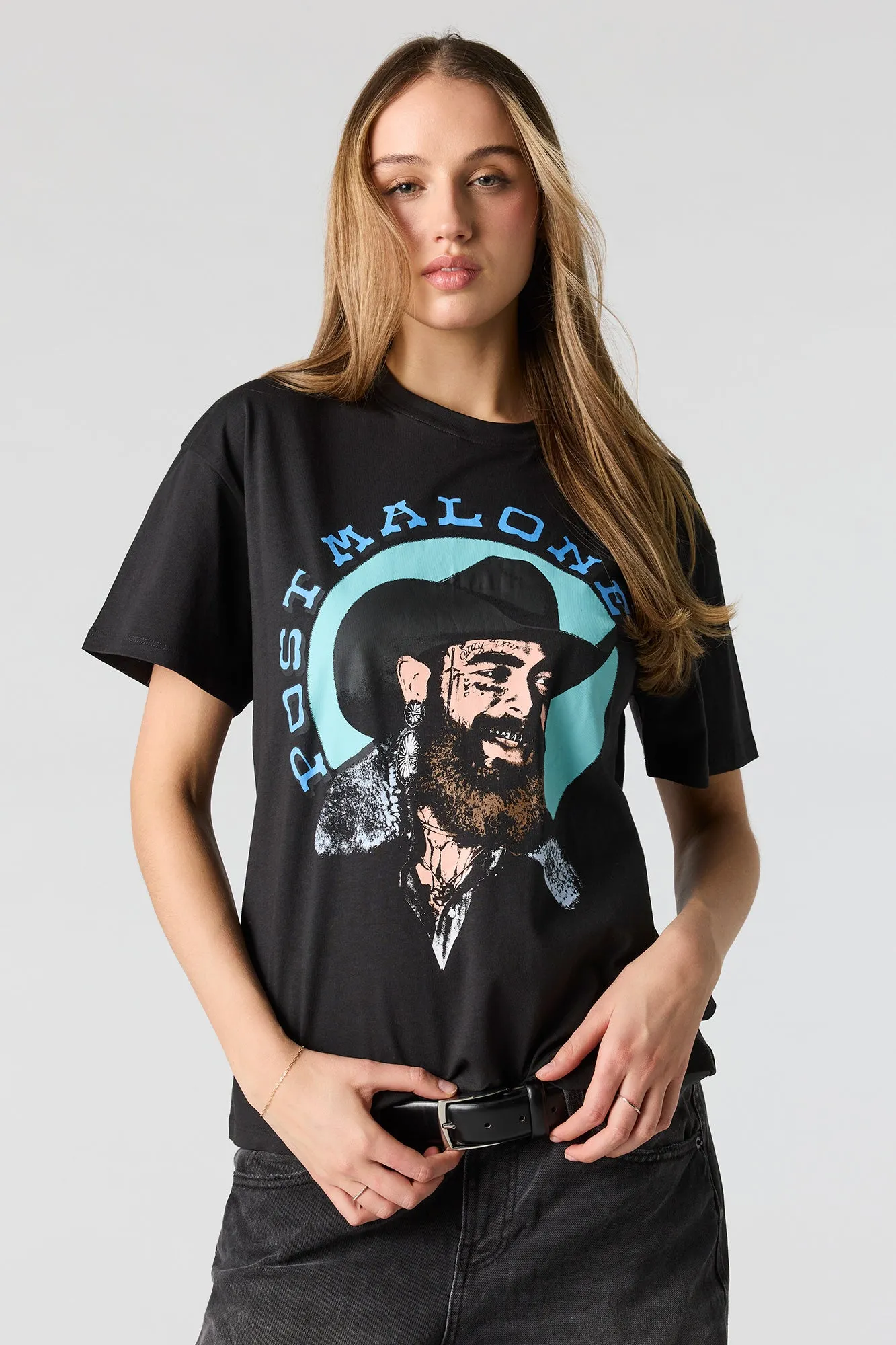 Post Malone Graphic Boyfriend T-Shirt sold by Urban Planet