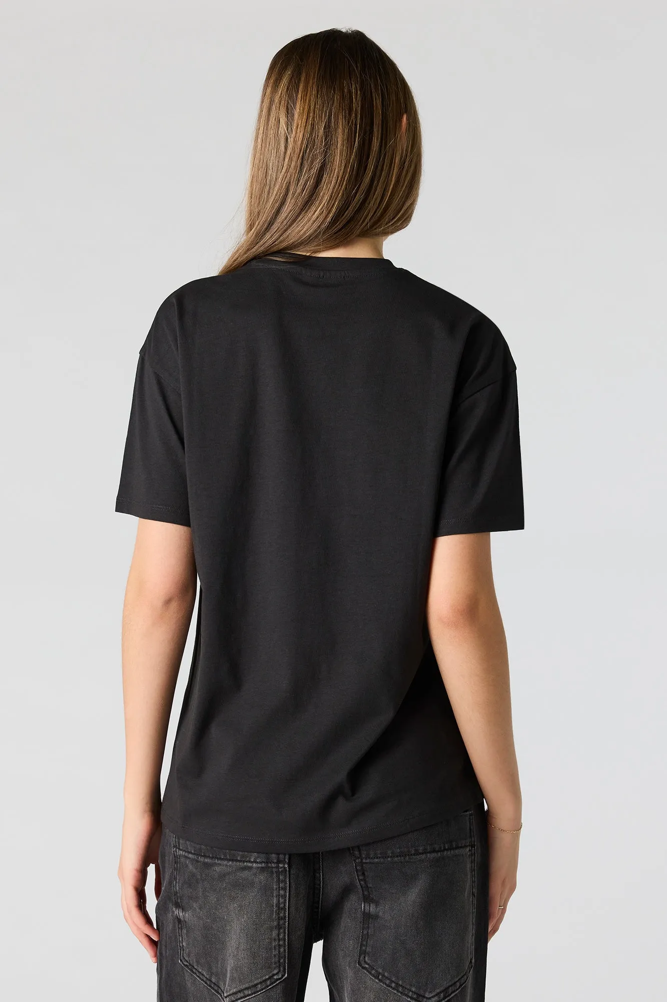 Post Malone Graphic Boyfriend T-Shirt sold by Urban Planet product image thumbnail 2