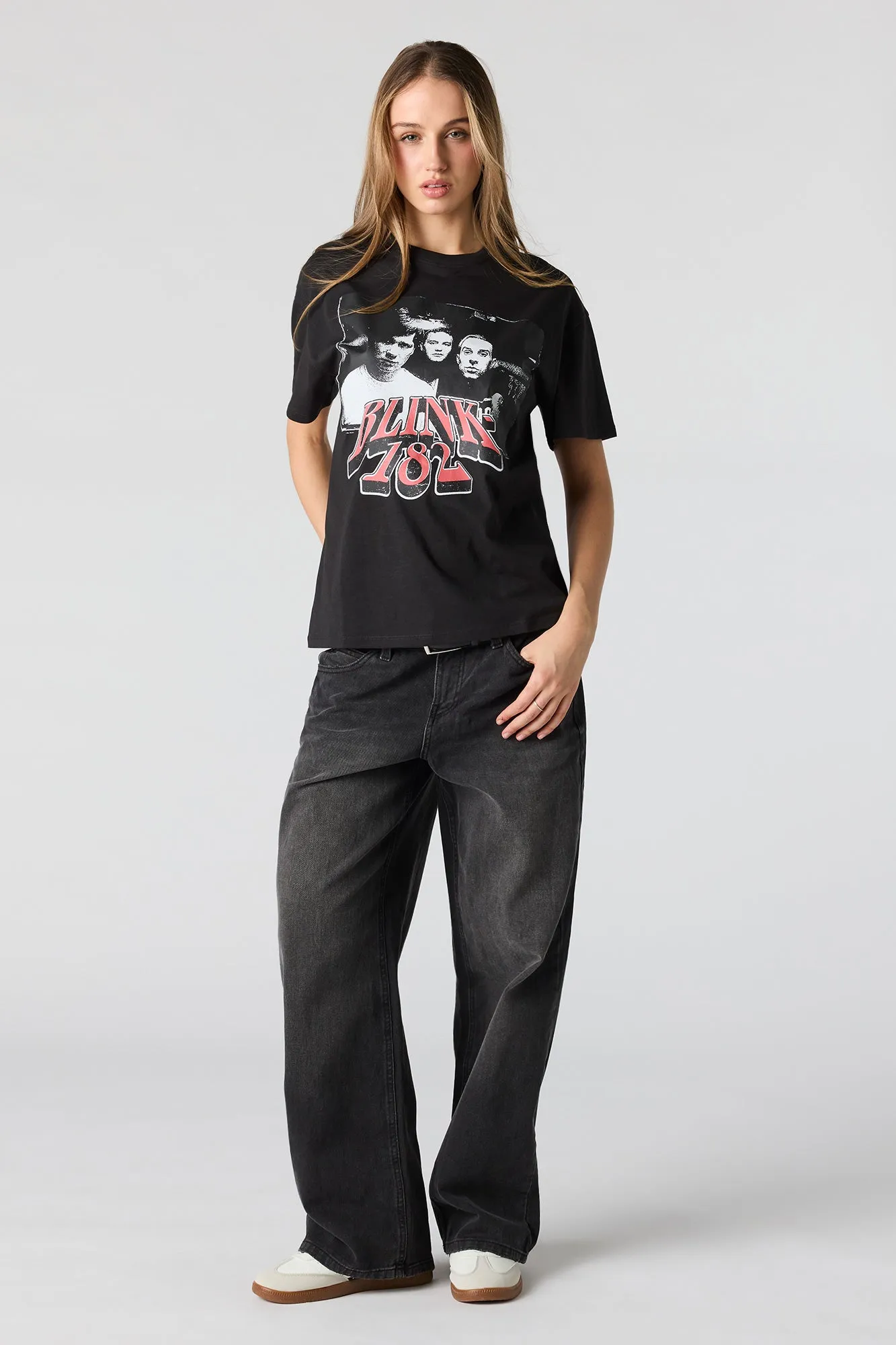 Blink-182 Graphic Boyfriend T-Shirt sold by Urban Planet product image thumbnail 3