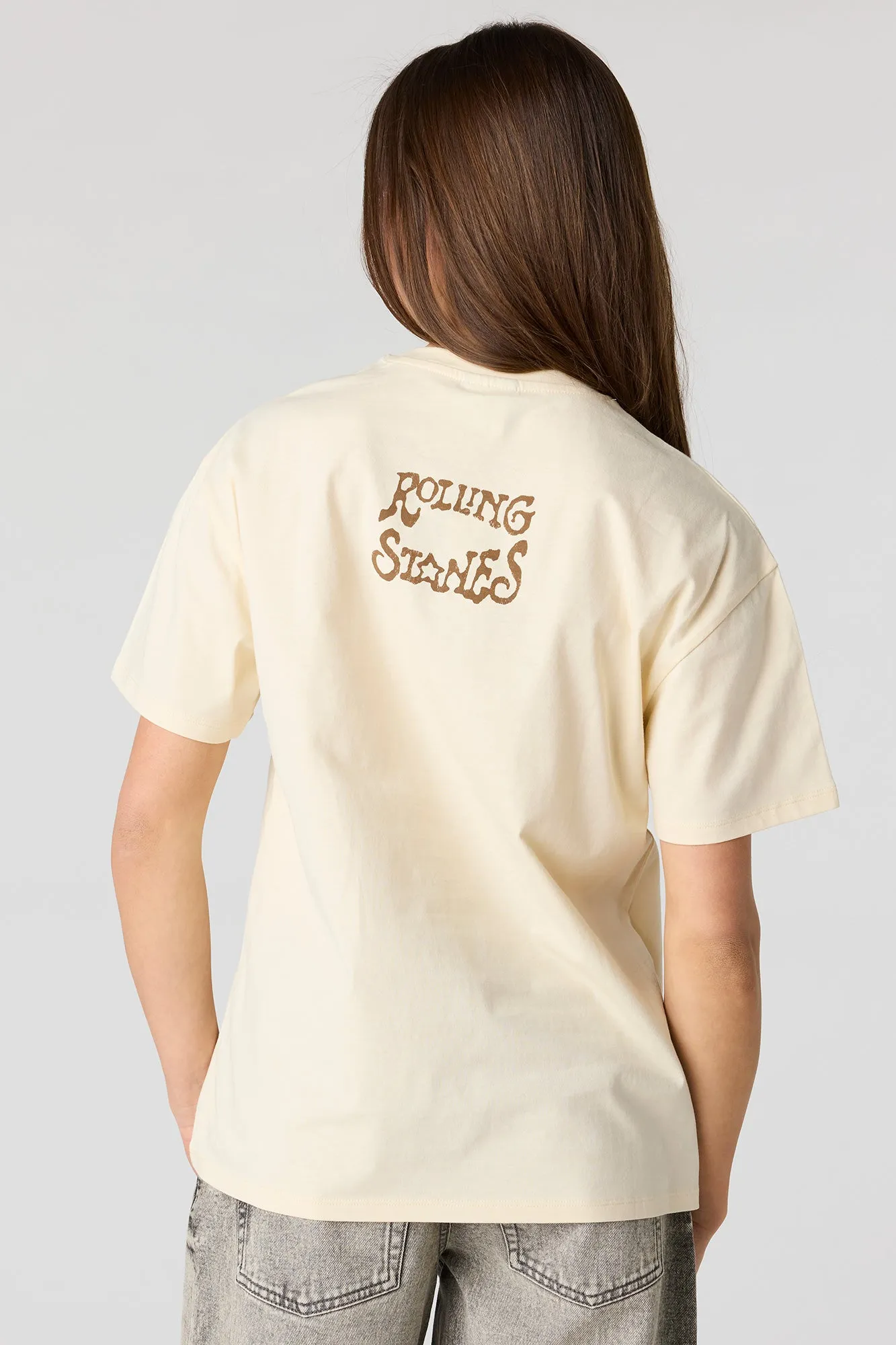 The Rolling Stones Graphic Boyfriend T-Shirt sold by Urban Planet product image thumbnail 2