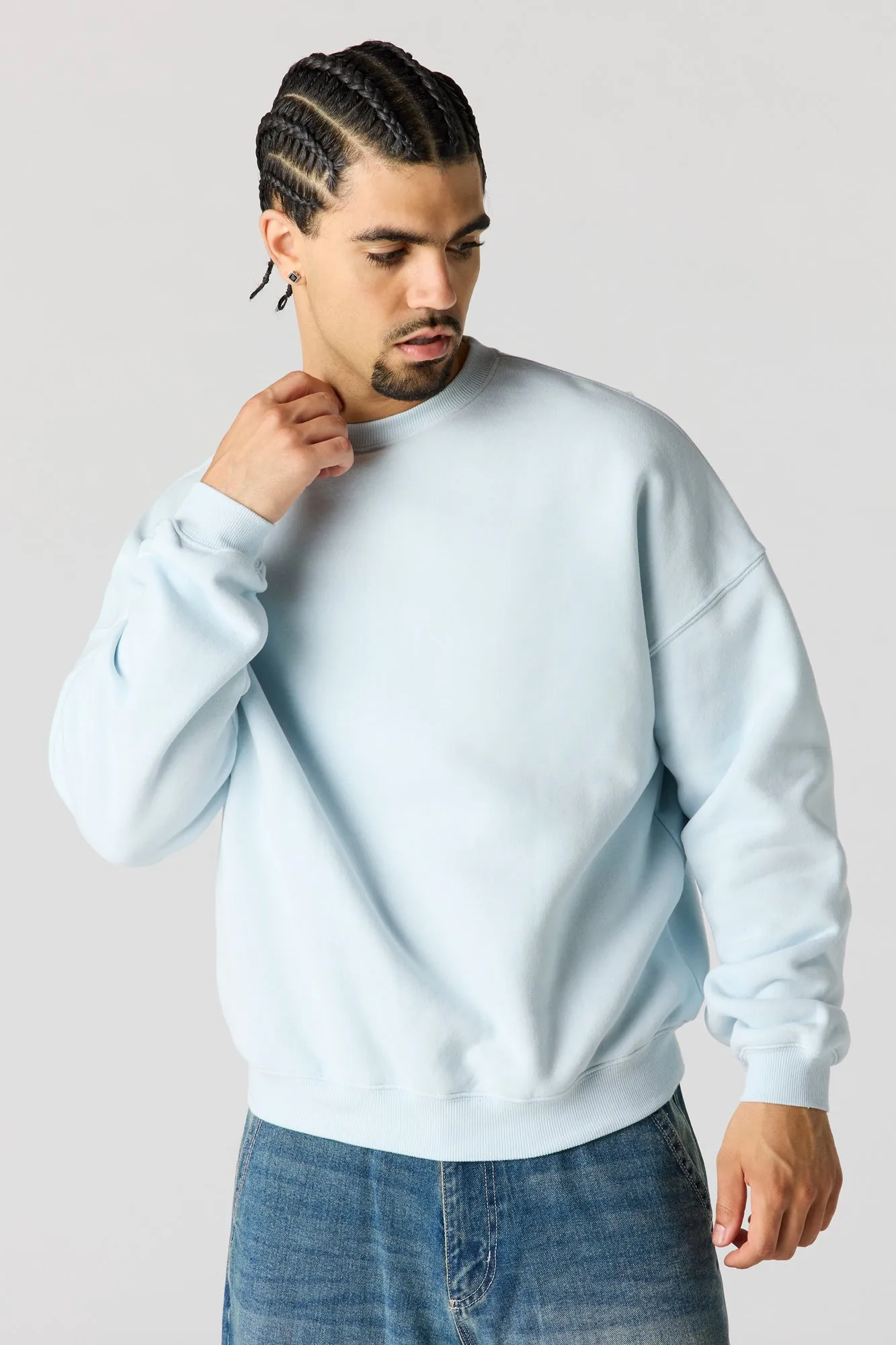 Premium Heavyweight Fleece Boxy Sweatshirt sold by Urban Planet