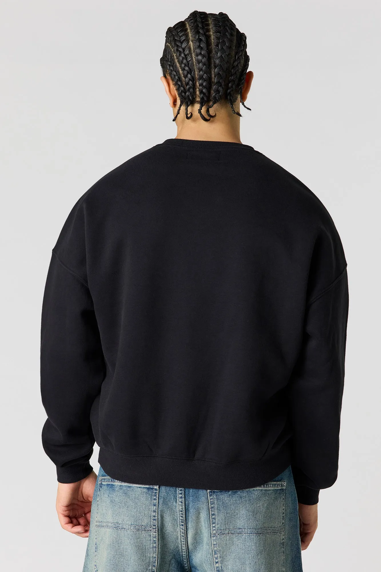 Premium Heavyweight Fleece Boxy Sweatshirt sold by Urban Planet product image thumbnail 5