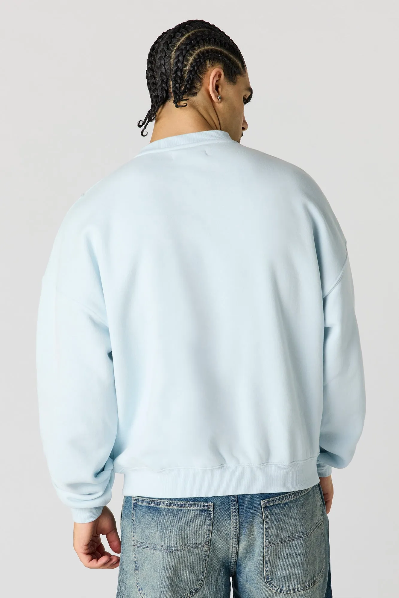 Premium Heavyweight Fleece Boxy Sweatshirt sold by Urban Planet product image thumbnail 2