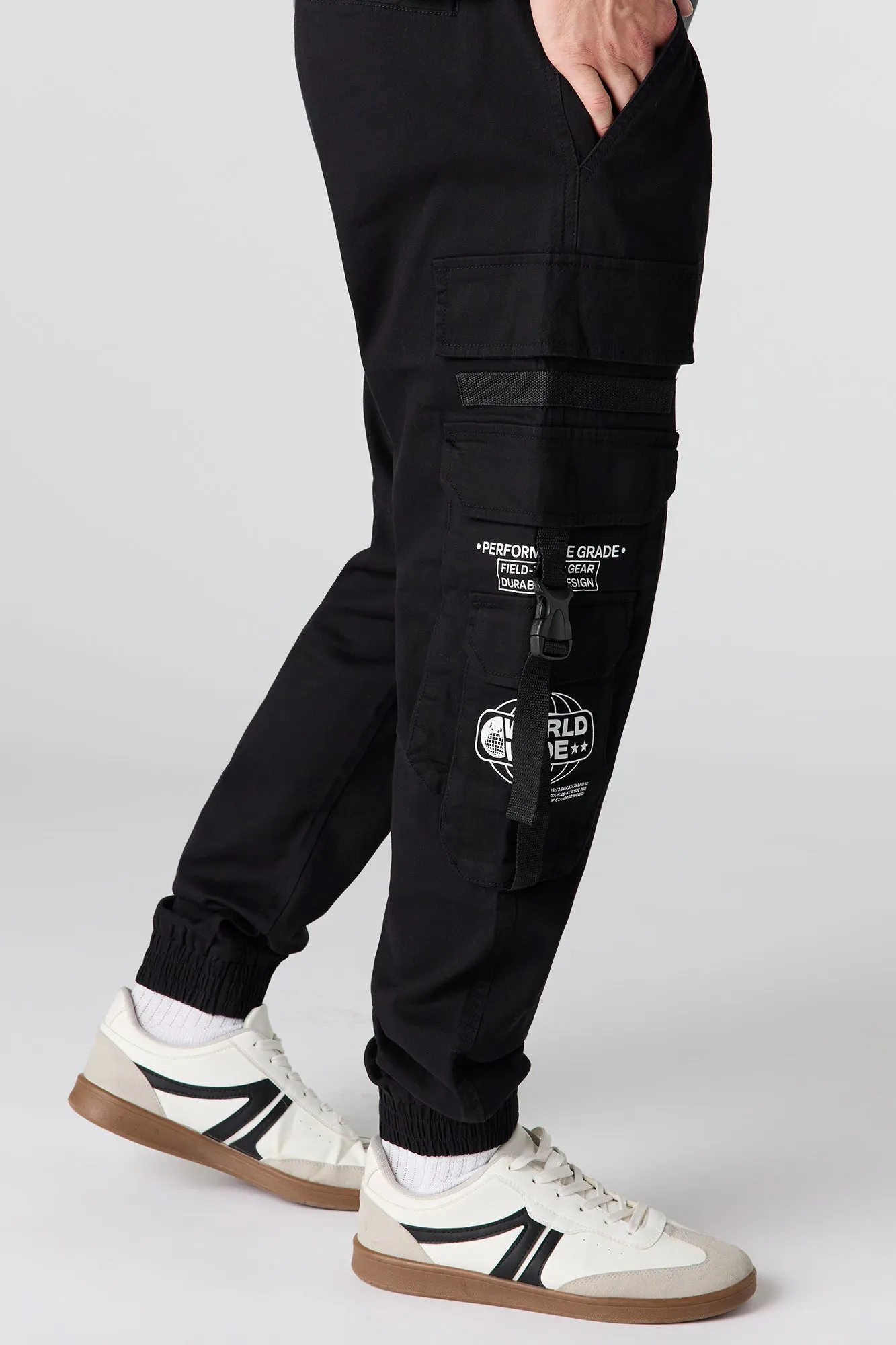 Buckle Pocket Cargo Jogger sold by Urban Planet product image thumbnail 4
