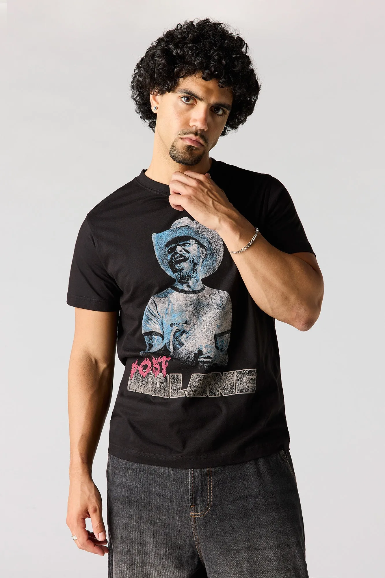 Post Malone Graphic T-Shirt sold by Urban Planet product image thumbnail 4