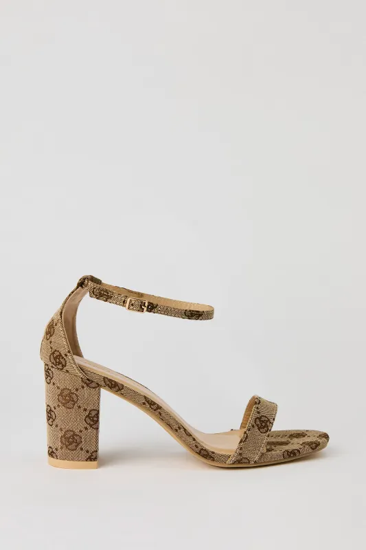 Banded Block Heel made by Stitches