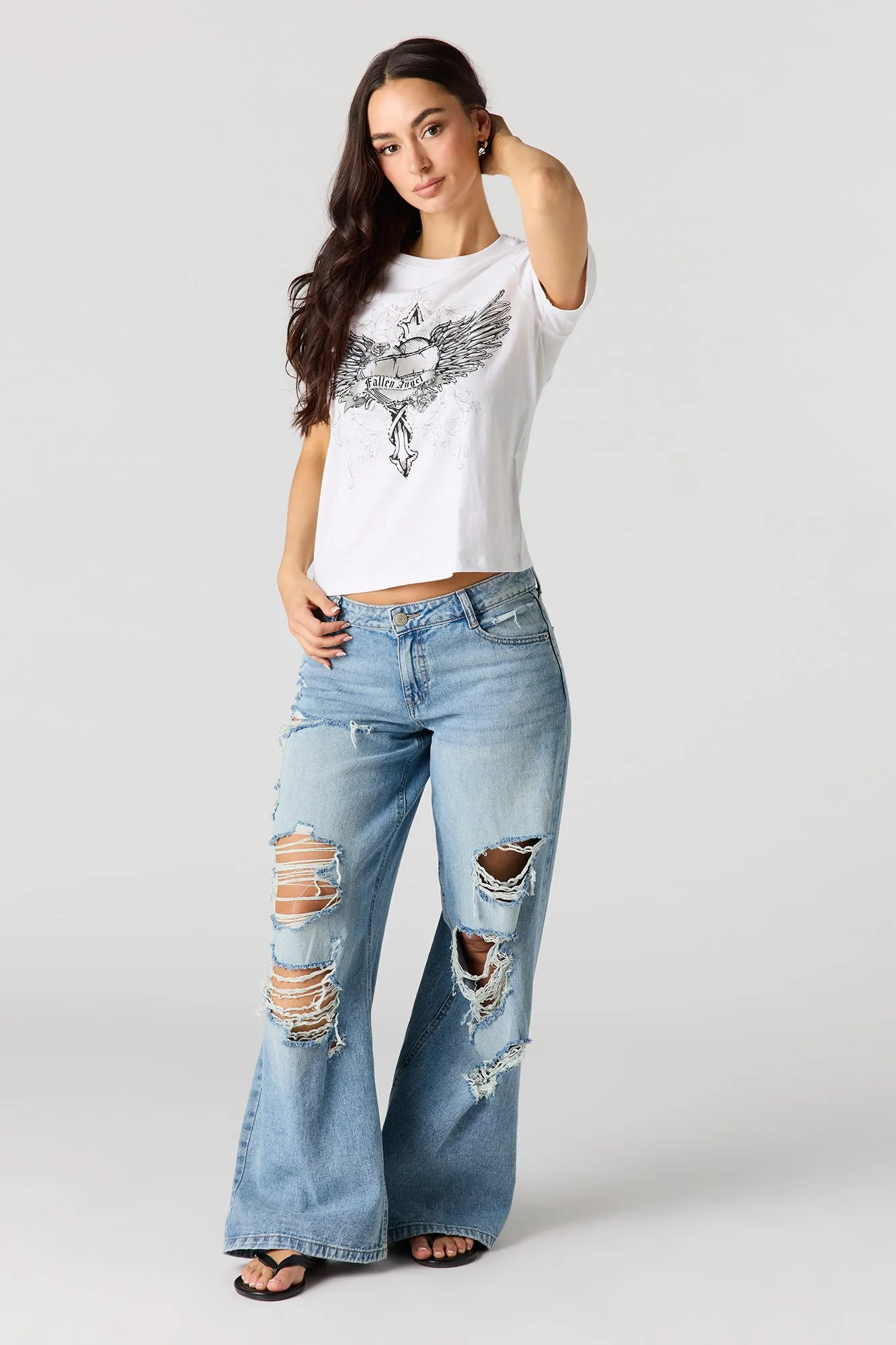 Graphic Boyfriend T-Shirt sold by Urban Planet product image thumbnail 3