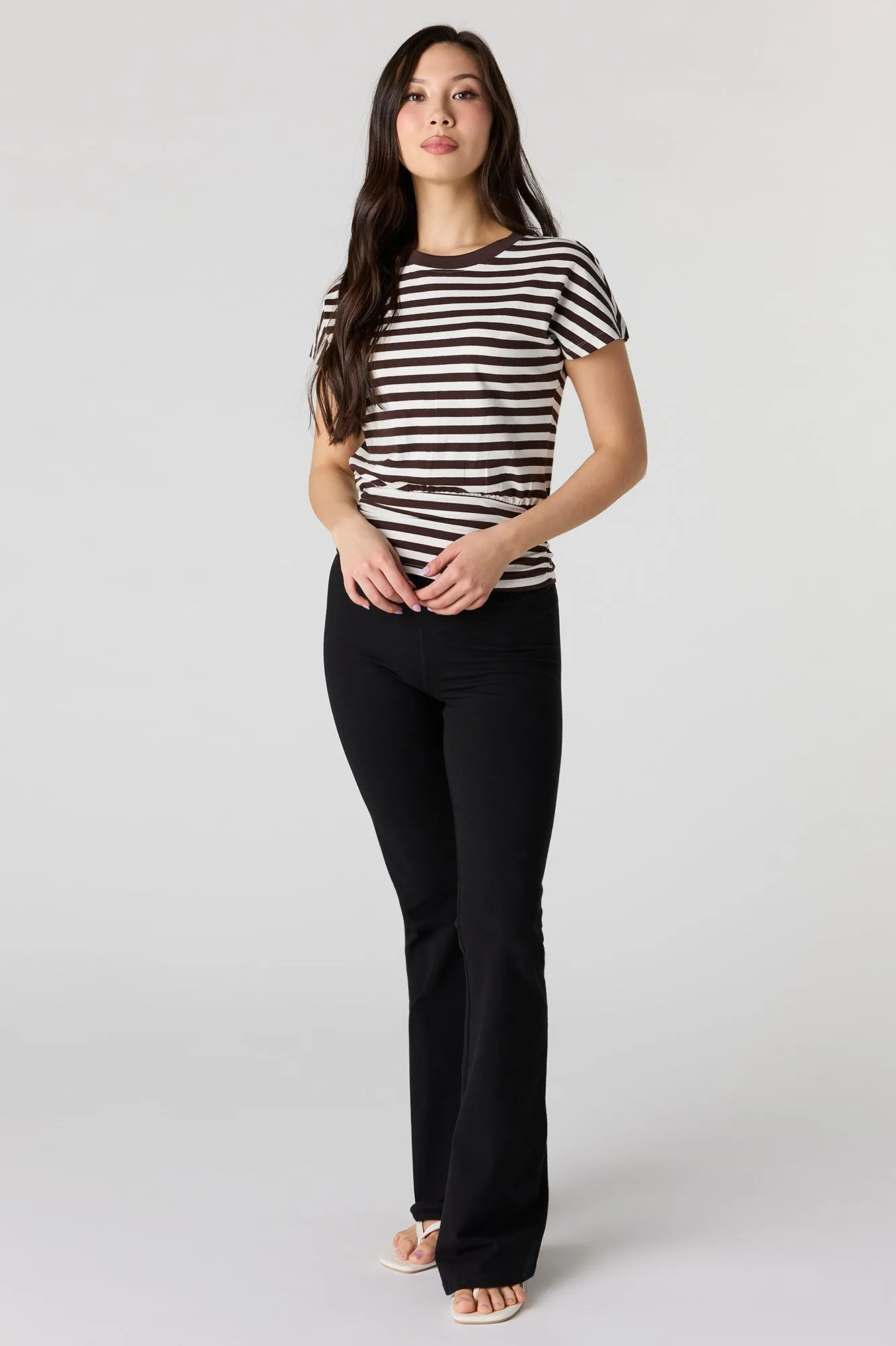 Cinched Waist Short Sleeve Top sold by Urban Planet product image thumbnail 3