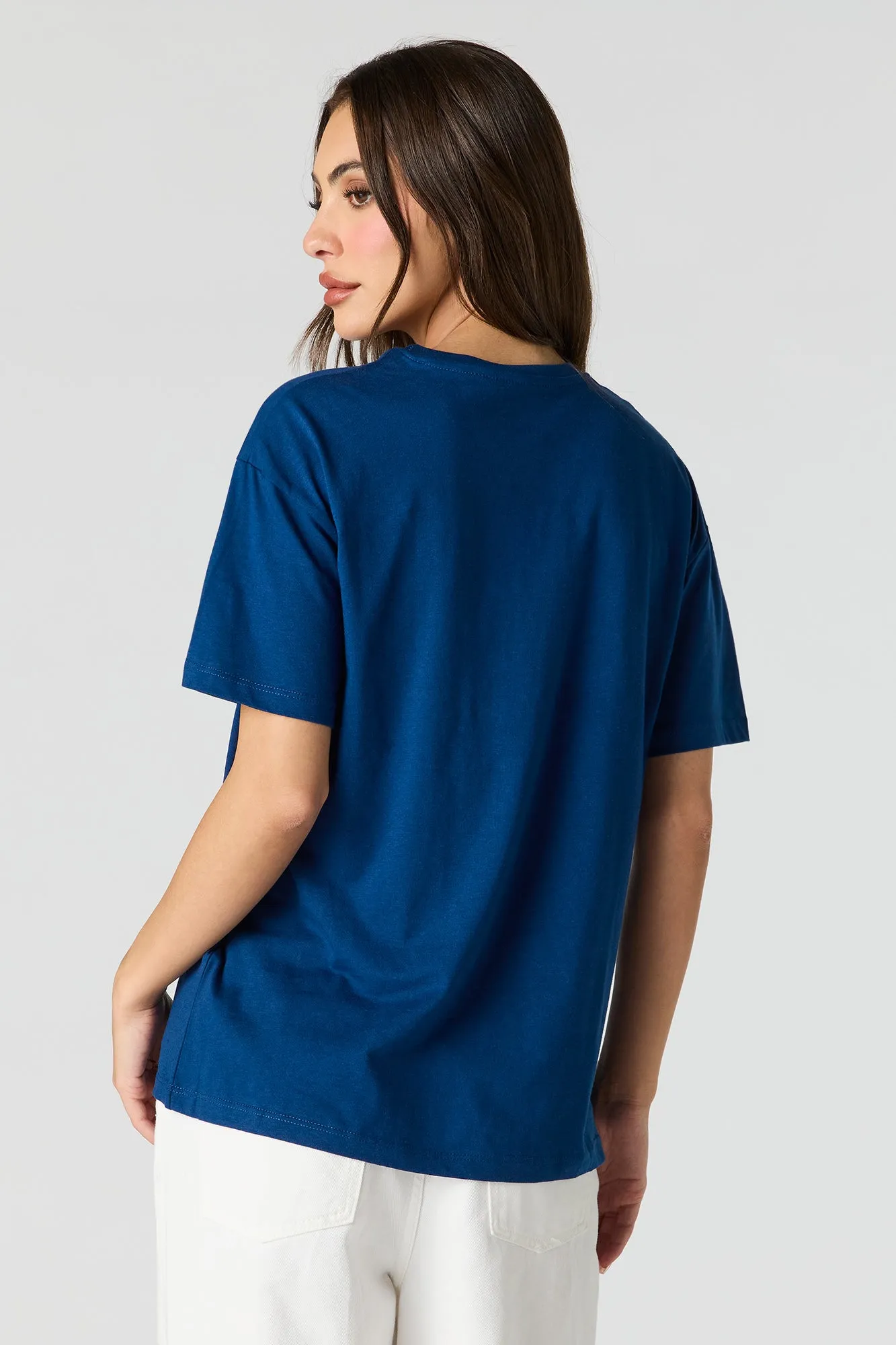 Stitch Graphic Boyfriend T-Shirt sold by Urban Planet product image thumbnail 2
