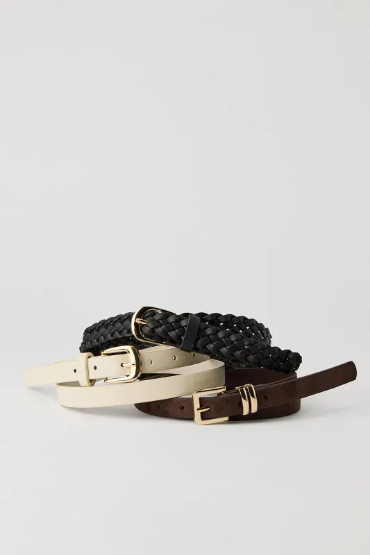 Belt Set (3 Pack) made by Stitches