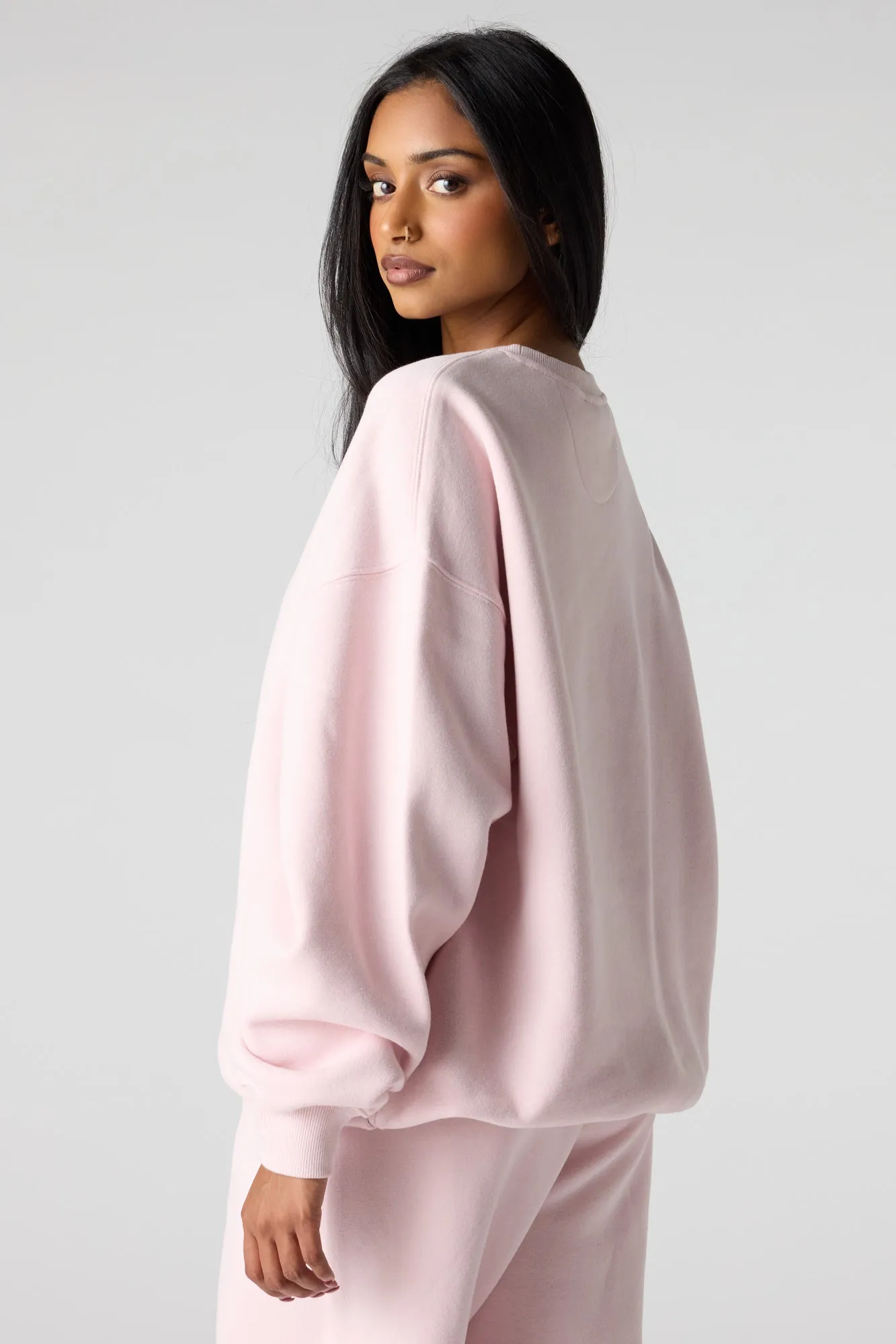 French Terry Sweatshirt sold by Urban Planet product image thumbnail 2