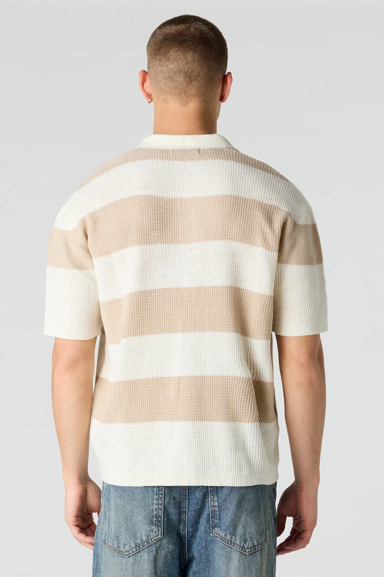 Knit Collared Top sold by Urban Planet product image thumbnail 5