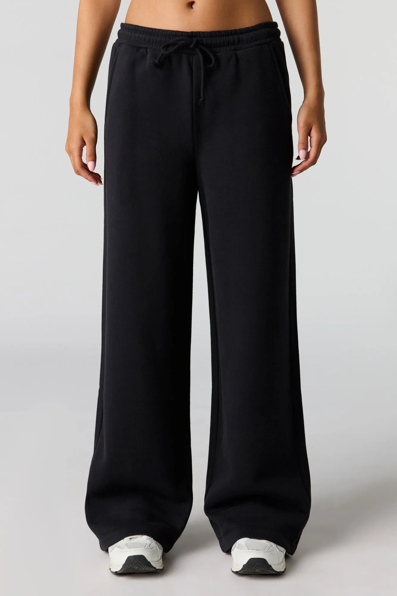 Luxe Fleece Ultra-Wide Leg Sweatpant sold by Urban Planet product image thumbnail 5