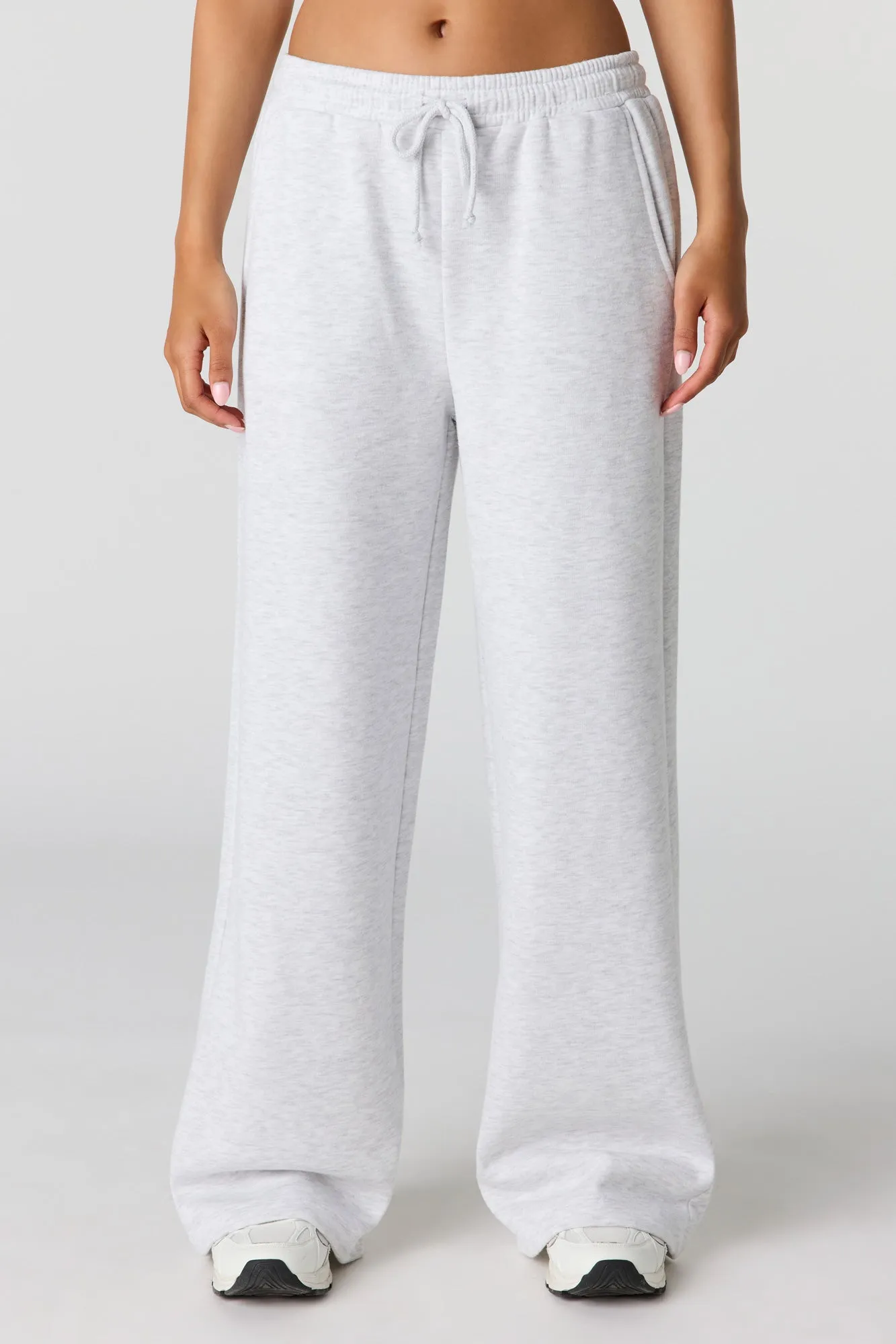 Luxe Fleece Ultra-Wide Leg Sweatpant sold by Urban Planet product image thumbnail 2