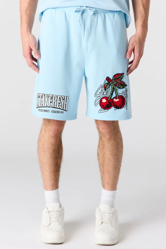 Graphic Fleece Short made by Urban Planet