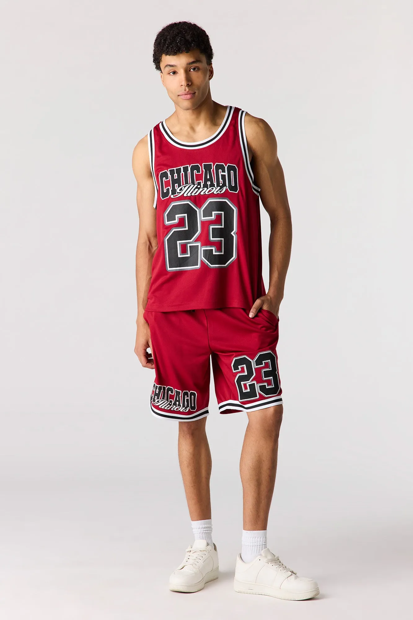 Graphic Mesh Jersey sold by Urban Planet product image thumbnail 3