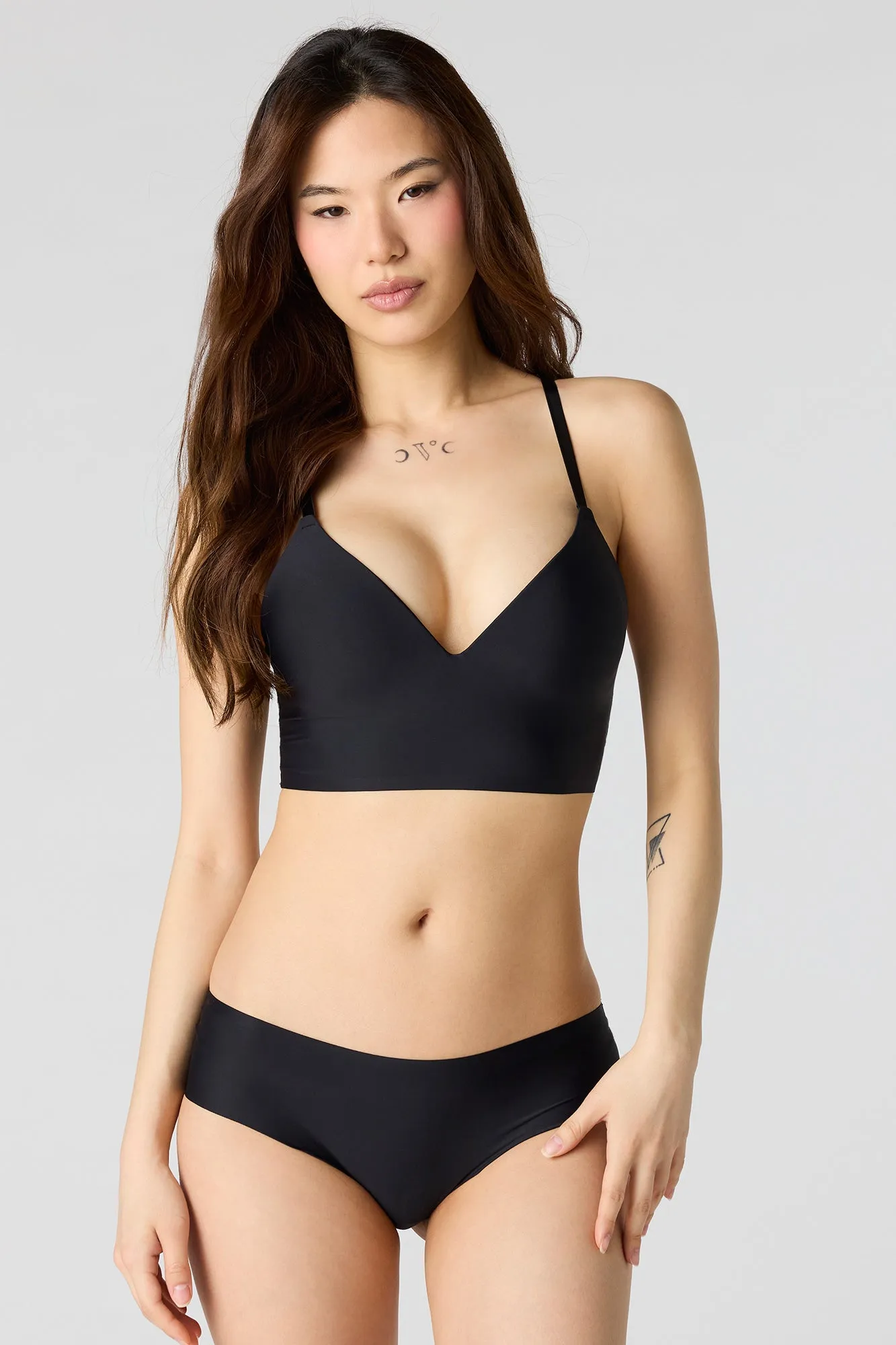 No-Show Push Up Tank Bra sold by Urban Planet product image thumbnail 4
