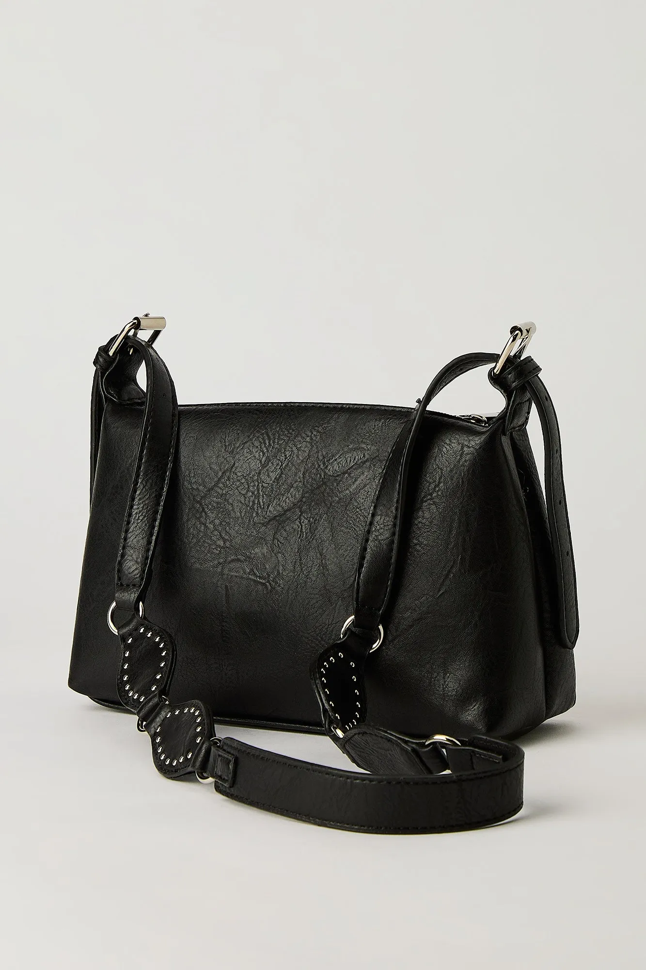 Faux Leather Hand Bag sold by Urban Planet product image thumbnail 4