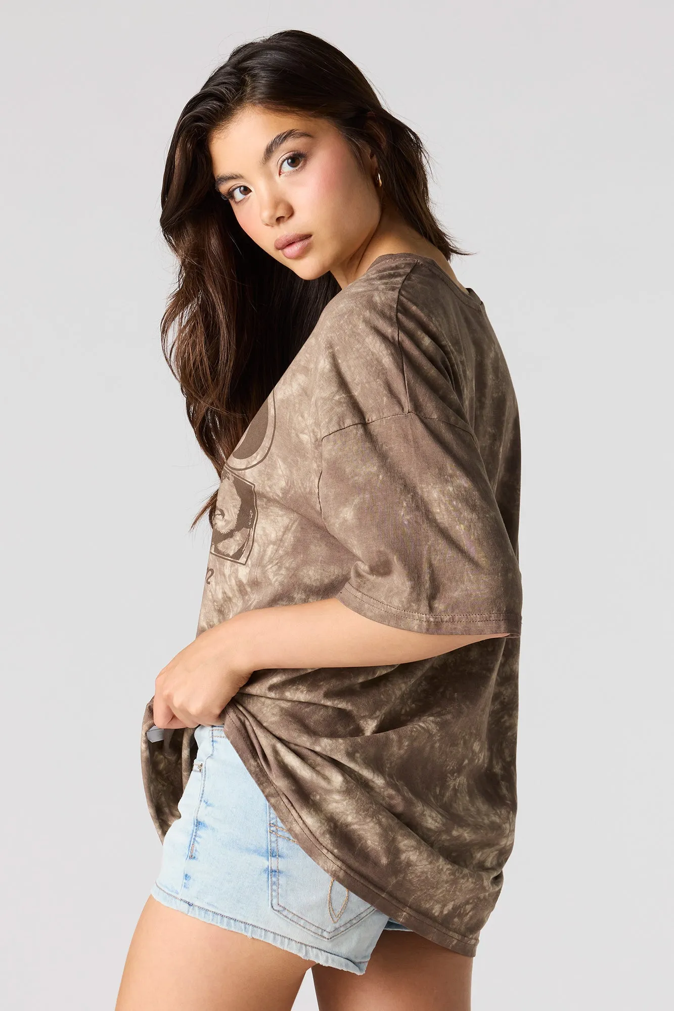 Oversized The Who Graphic Washed T-Shirt sold by Urban Planet product image thumbnail 2