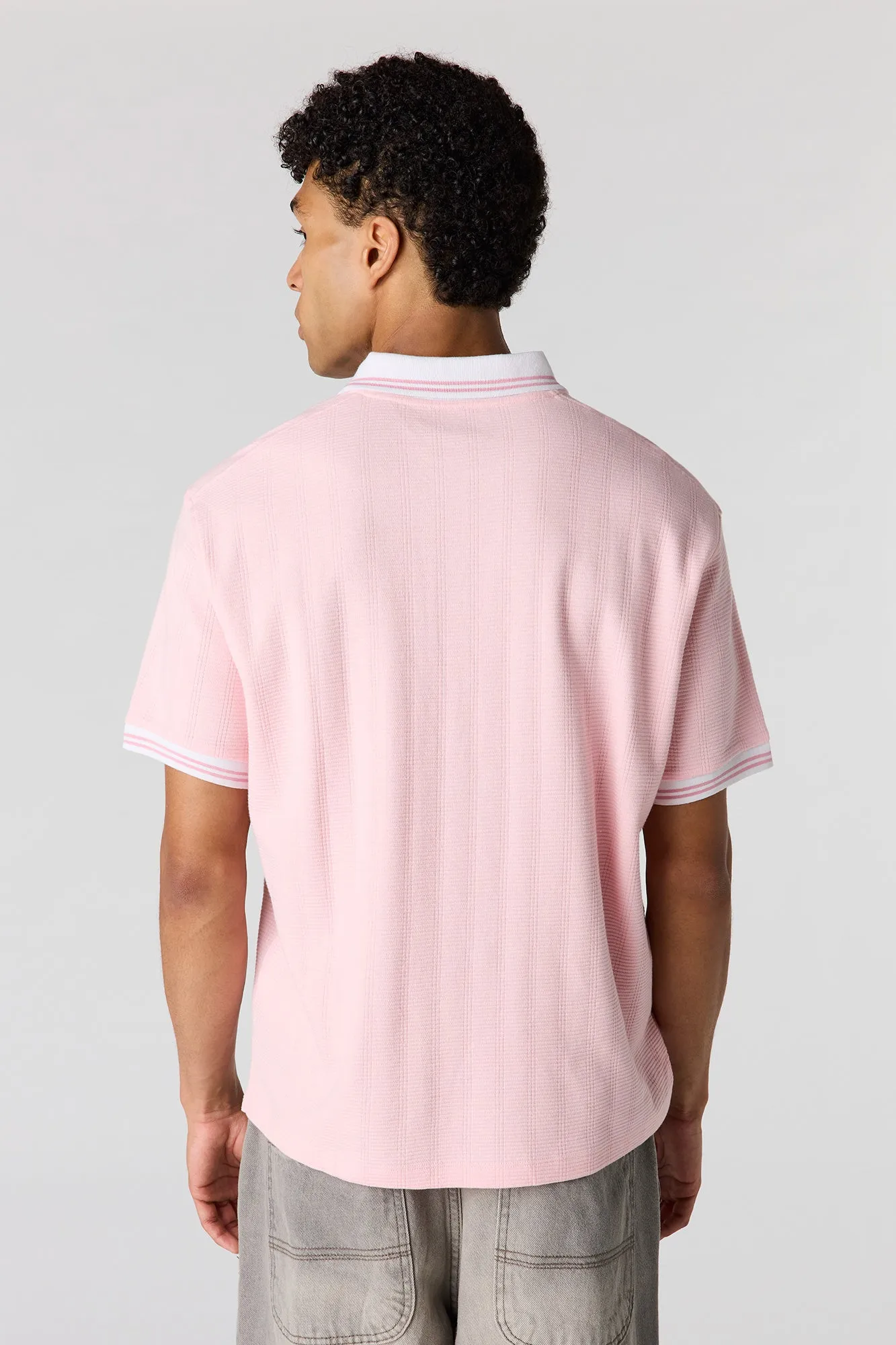 Textured Polo sold by Urban Planet product image thumbnail 2
